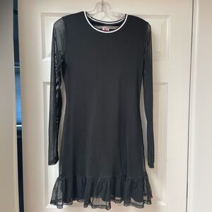 Juicy Couture long sleeve mesh dress women’s size S